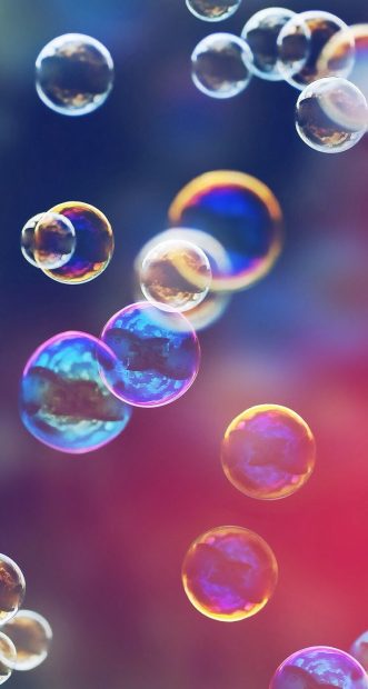 Cute Bubbles Wallpaper HD.