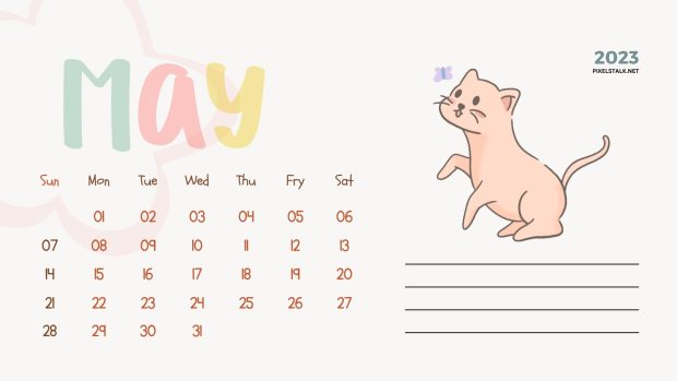 Cute May 2023 Wallpaper HD.