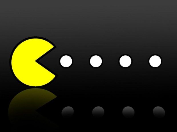 Cute Pacman Wallpaper HD.