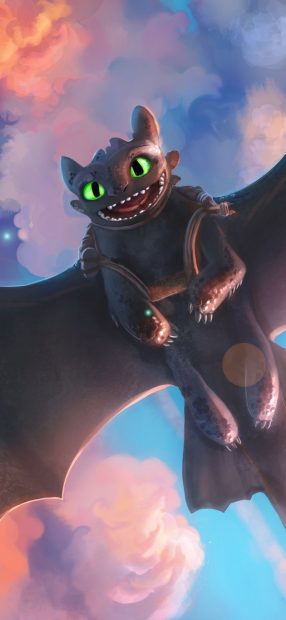 Cute Toothless Wallpaper HD.