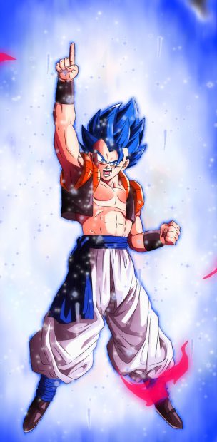 DB Gogeta Blue Wallpaper HD.