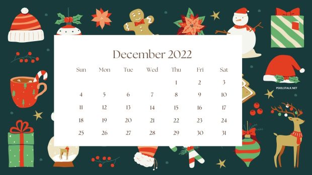 December 2022 Calendar Background High Resolution.