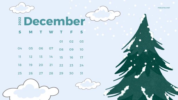 December 2022 Calendar HD Wallpaper Free download.