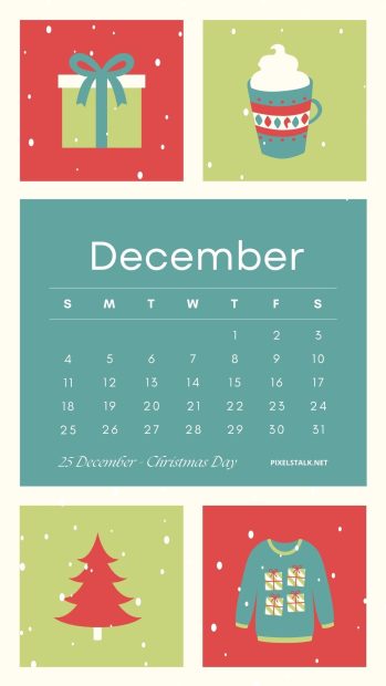 December 2022 Calendar Phone Wallpaper HD Free download.