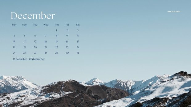 December 2022 Calendar Wallpaper HD Free download.