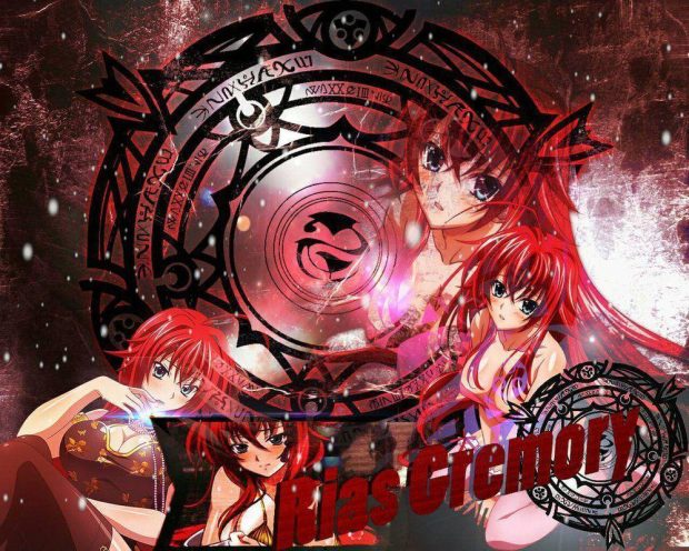 Desktop Rias Gremory Wallpaper HD.