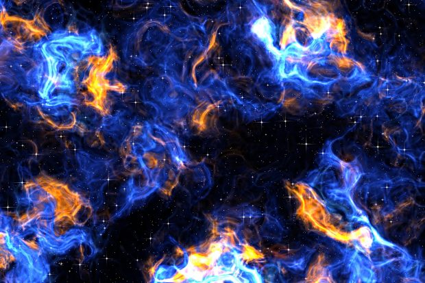 Download Free Blue Fire Background HD.