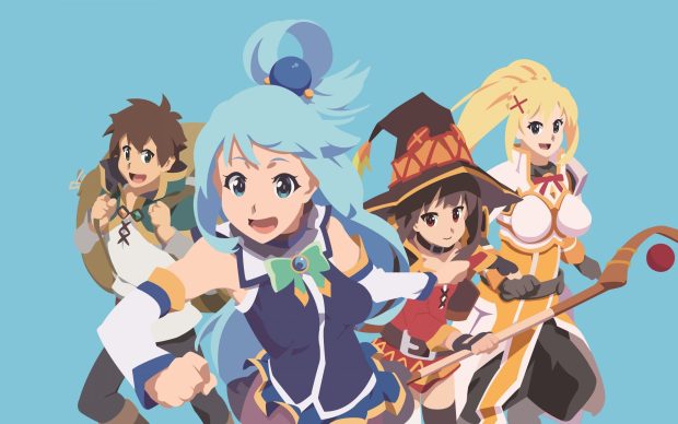 Download Free Konosuba Background HD.