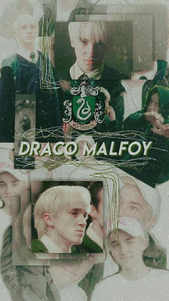 Draco Malfoy Aesthetic Wallpaper HD.