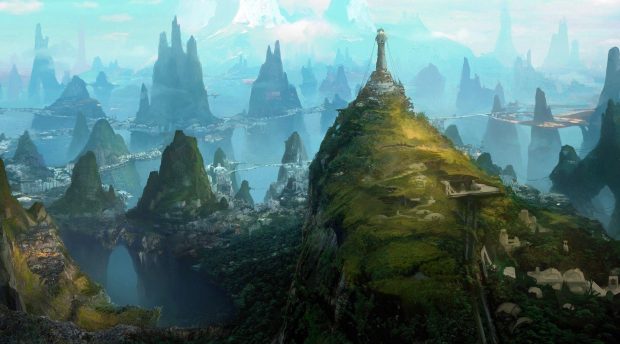 Fantasy Landscape Wallpaper Free Download.