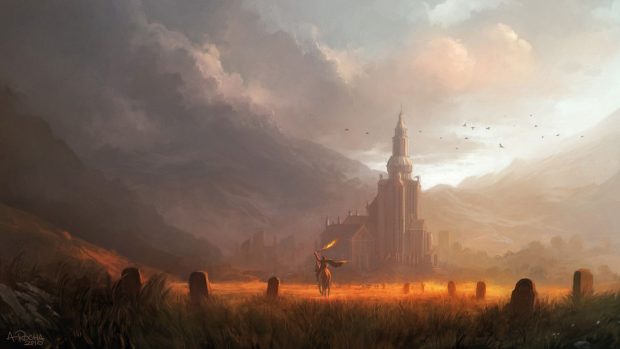 Fantasy Landscape Wallpaper HD Free download.