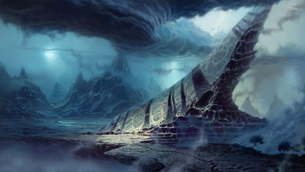 Fantasy Landscape Wide Screen Wallpaper HD.