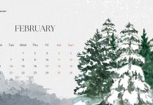 February 2023 Background HD Free download.