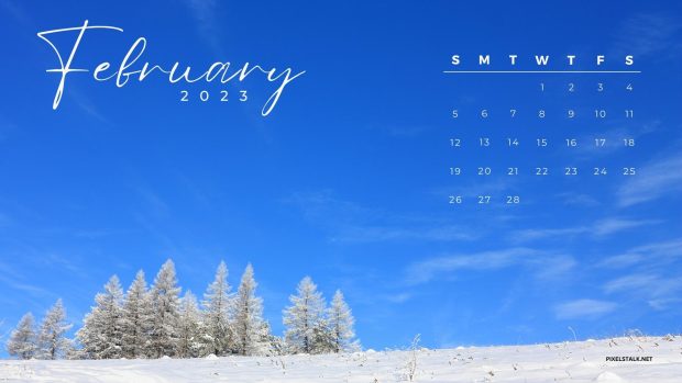 February 2023 Desktop Wallpaper.