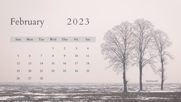 February 2023 Wallpaper Desktop.