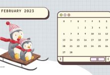 February 2023 Wallpaper Free Download.