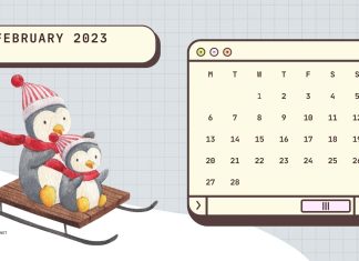 February 2023 Wallpaper Free Download.