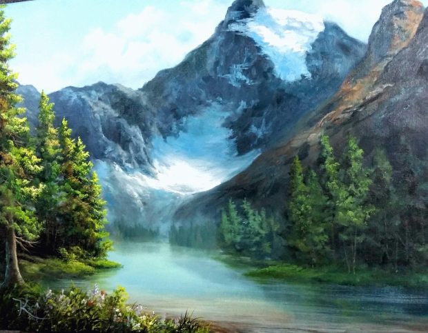 Free download Bob Ross Image.