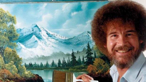 Free download Bob Ross Wallpaper HD.