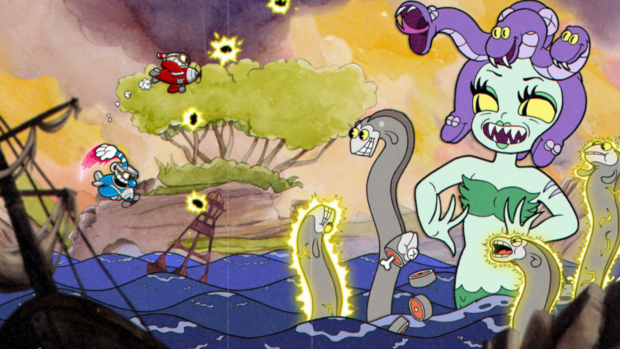 Free download Cuphead Background.
