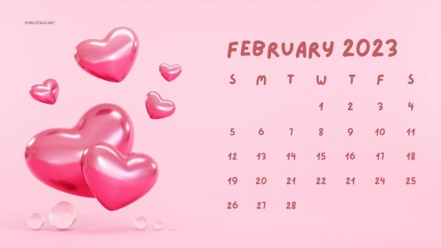 Free download February 2023 Background HD.