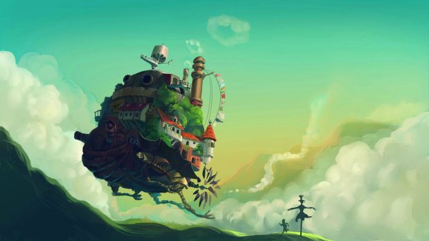 Free download Howl s Moving Castle Desktop Wallpaper.