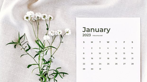 Free download January Calendar 2023 Image.