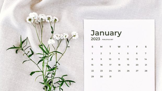 Free download January Calendar 2023 Image.