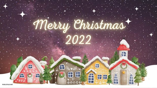 Free download Merry Christmas 2022 Wallpaper HD.