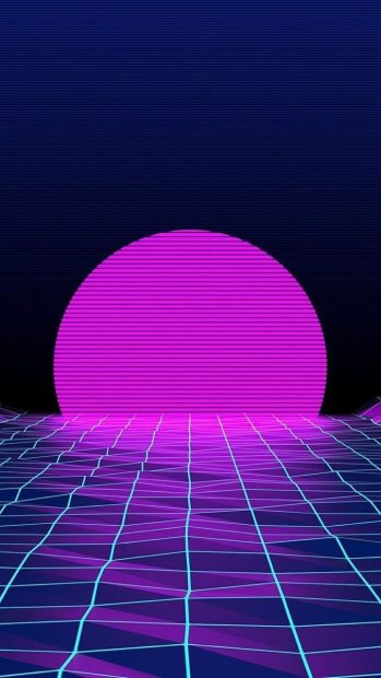 Free download Vaporwave Phone Wallpaper.