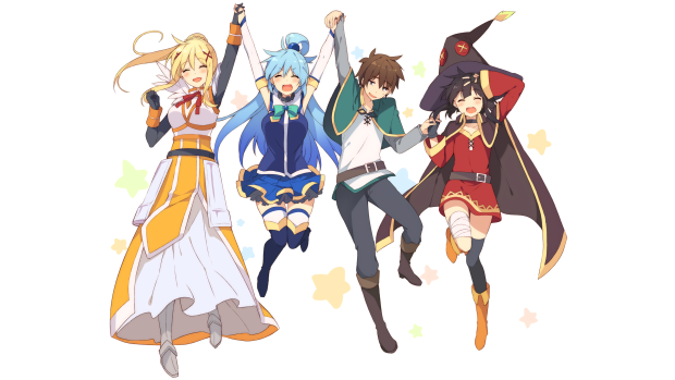 Funny Konosuba Background.