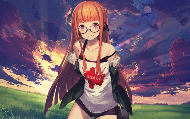 Futaba Sakura Desktop Image.