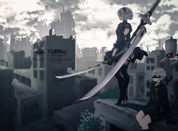 Game Nier Automata Background HD.