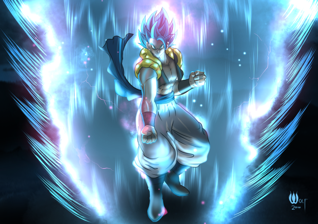 Gogeta Blue Wallpaper HD.