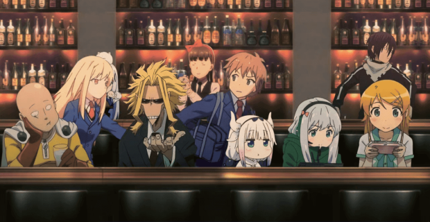 HD Background Anime Cafe.