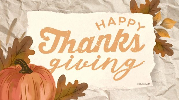 HD Happy Thanksgiving 2022 Wallpaper.