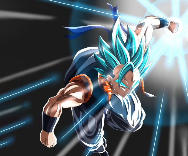 HD Wallpaper Gogeta Blue.