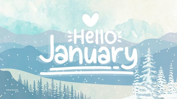HD Wallpaper January Desktop.