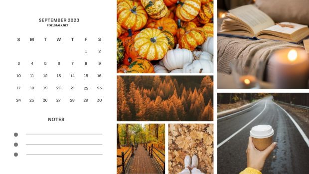 HD Wallpaper September 2023 Calendar.