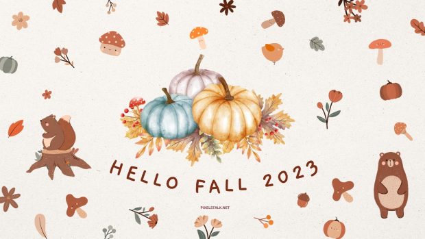 Hello Fall 2023 Desktop Wallpaper (2).