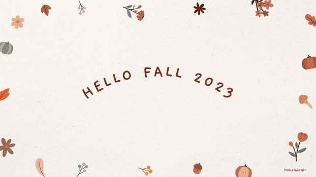 Hello Fall 2023 Desktop Wallpaper (3).