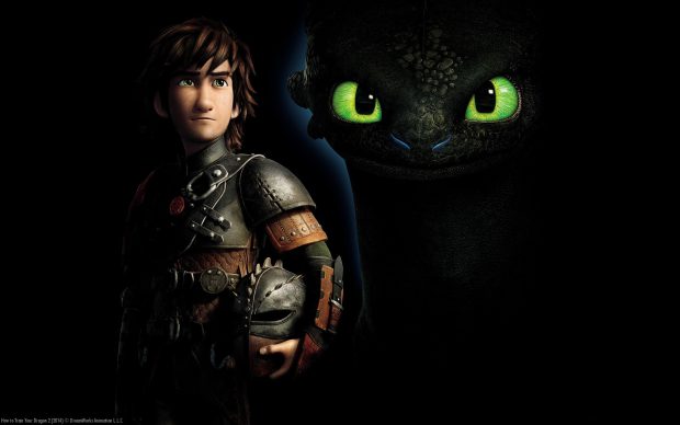 Hiccup Toothless Wallpaper HD.