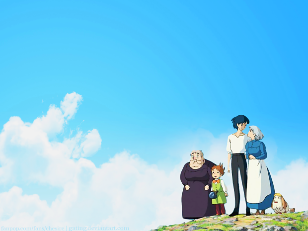 Howl s Moving Castle Desktop HD Wallpaper Free download.