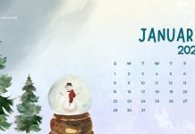 January Calendar 2023 Background Free Download.