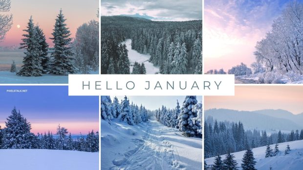 January Desktop HD Wallpaper Free download.