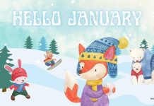 January Desktop Wallpaper HD.