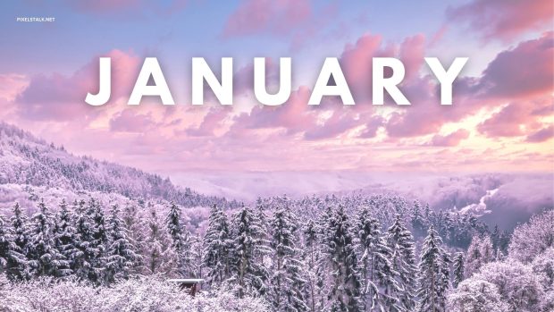 January Desktop Wallpaper HD Free download.