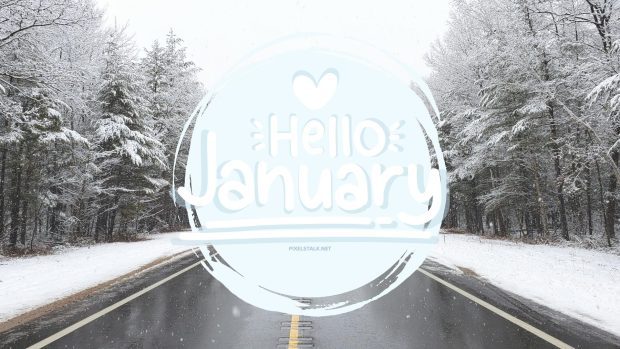 January Desktop Wide Screen Wallpaper HD.
