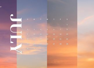July 2023 Calendar Wide Screen Backgrounds.