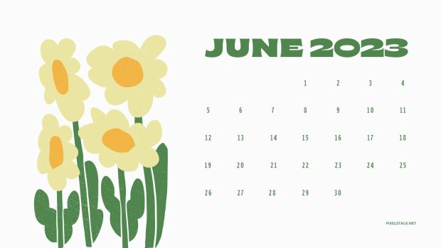June 2023 Calendar Backgrounds Free Download.